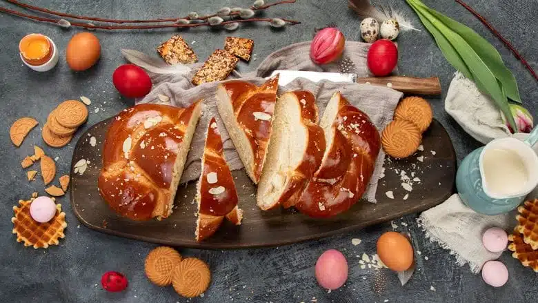 Délicieuse brioche de Noël