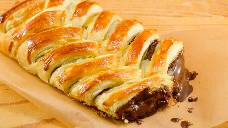 Pâte feuilletée au chocolat