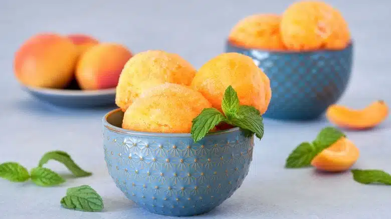 Sorbet à l'abricot