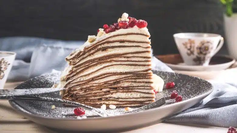 Tarte aux Crêpes pour maman