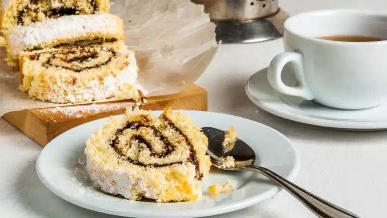 Roulade légère au chocolat