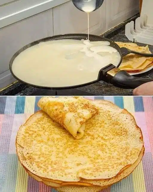 Recette de base pour la pâte à crêpes