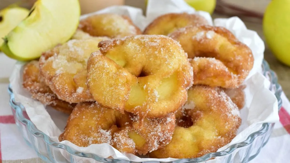 Beignets aux Pommes au Four Croustillants