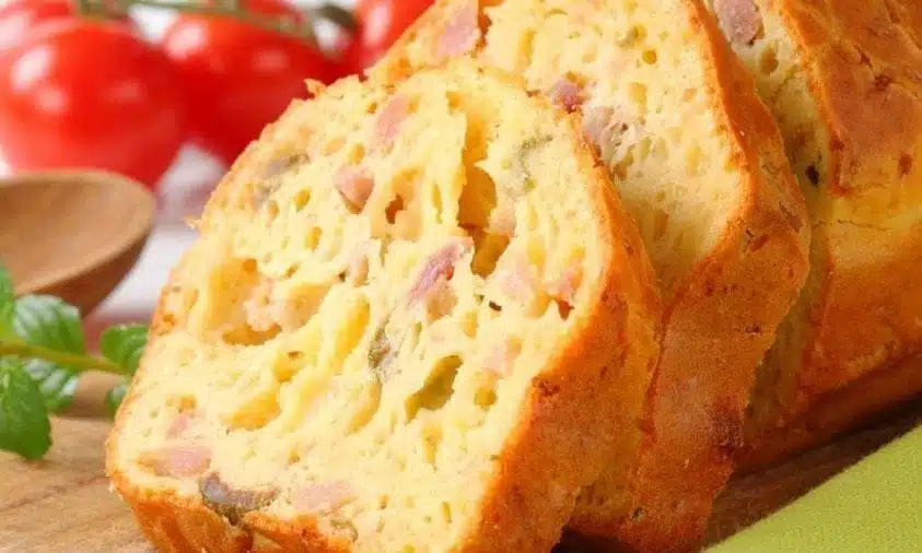 Cake au jambon