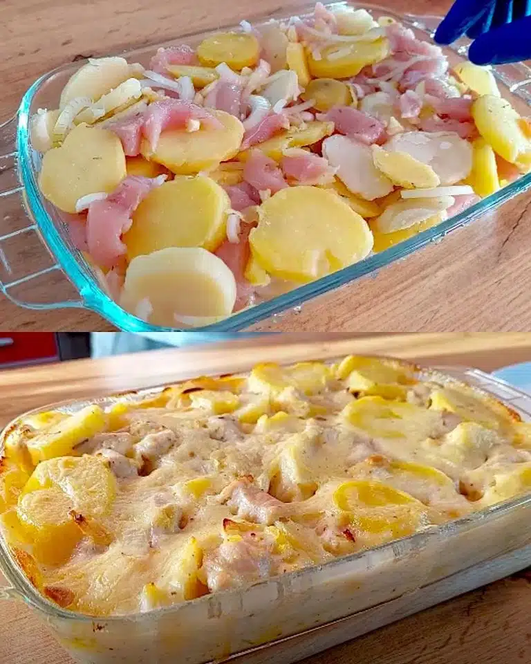 Casserole de Pommes de Terre et Poulet