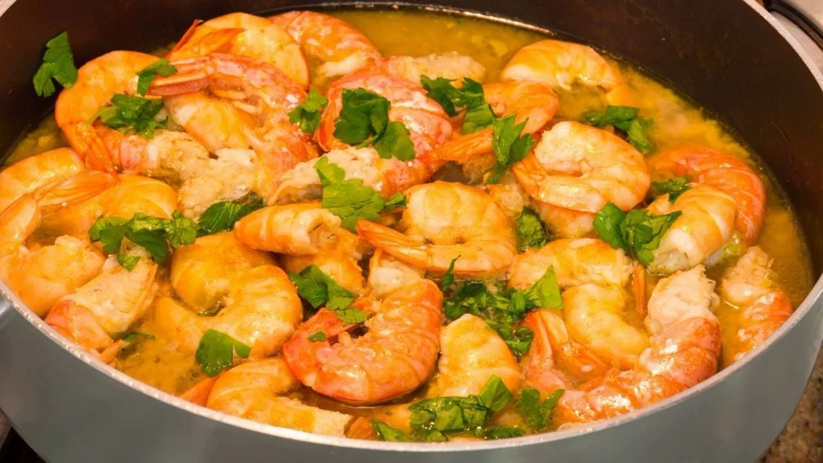 Cocotte de Langoustines et de Crevettes Crémeuses