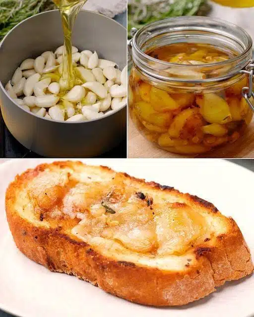 Confit d'ail crémeux