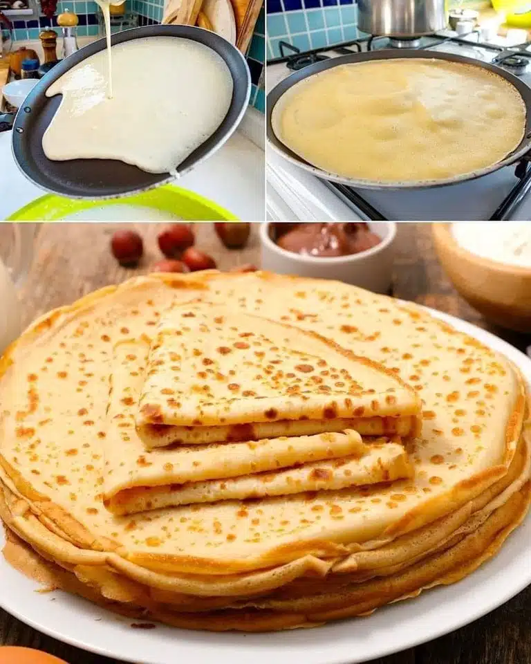 Crêpes Jambon Fromage