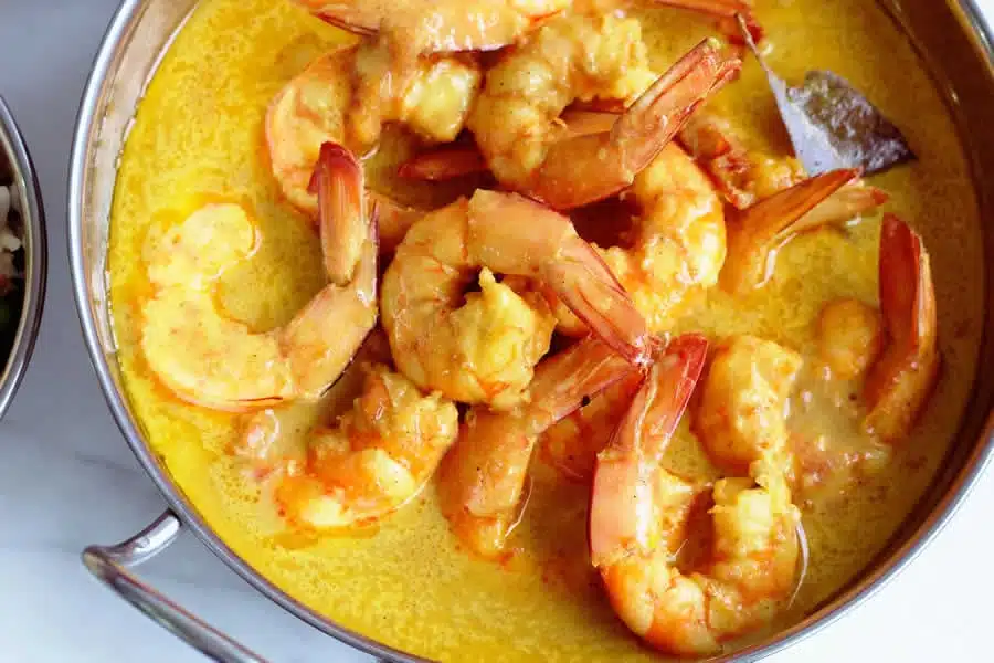 Curry de Crevettes au Companion