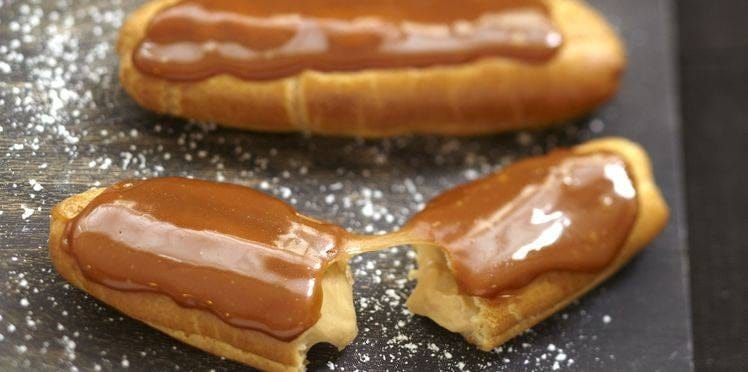 Éclairs au Caramel Beurre Salé