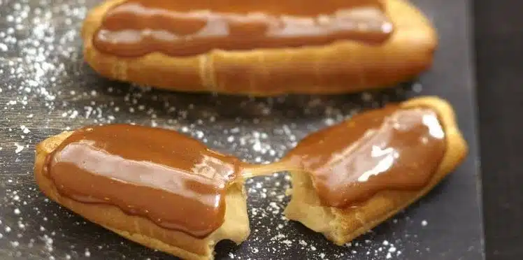 Éclairs au Caramel Beurre Salé