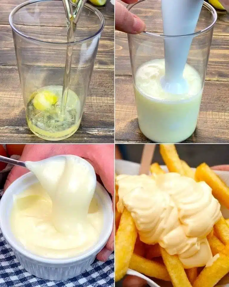 Mayonnaise Maison en 2 Minutes