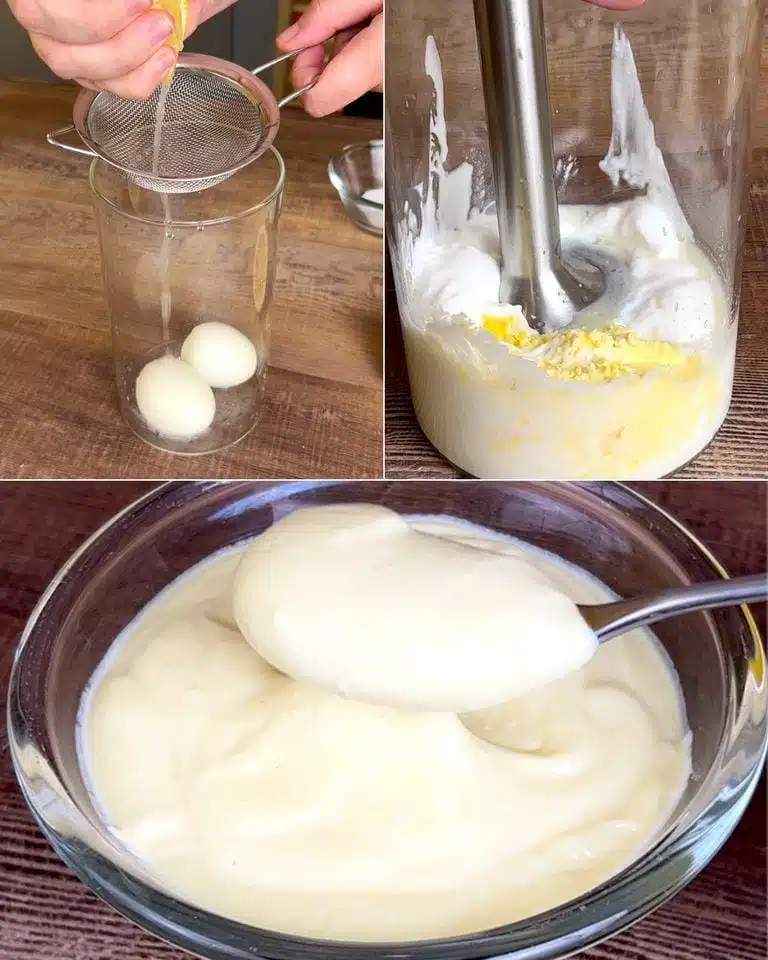 Mayonnaise aux Œufs Durs