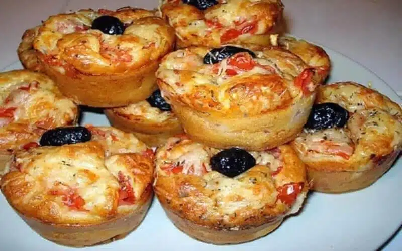 Muffins salés façon pizza