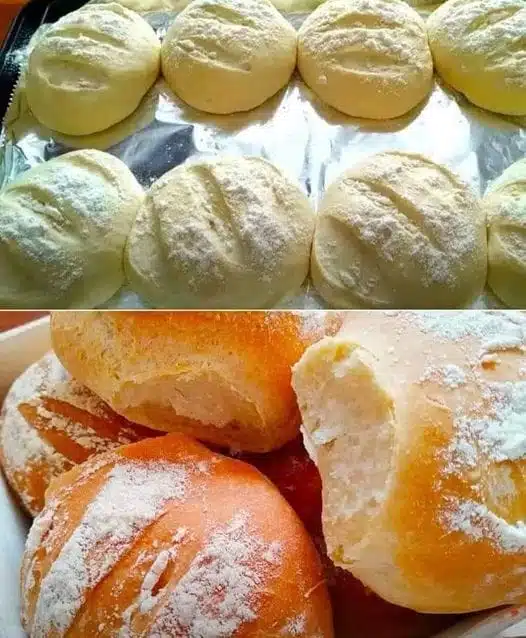Petits Pains Croustillants Faits Maison