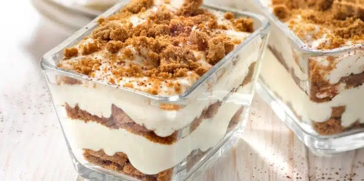 Petits tiramisus aux spéculoos