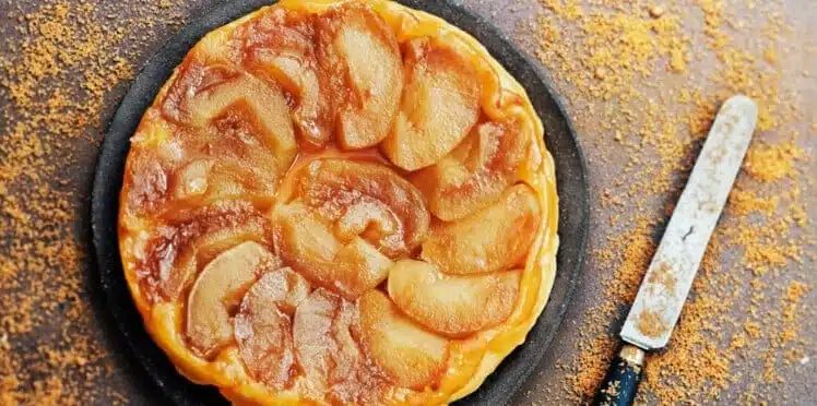 Tarte aux pommes spéculoos