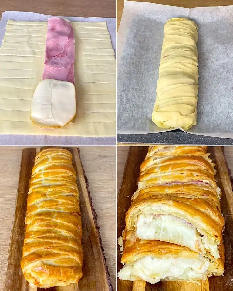 Tresse Feuilletée Salée