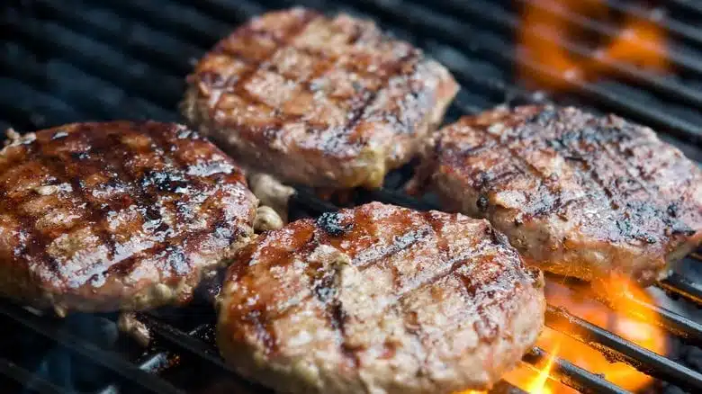 Hamburger grillé