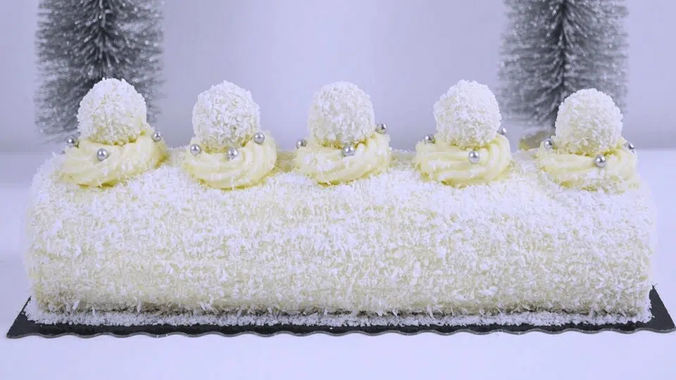 Bûche de Noël Façon Raffaello