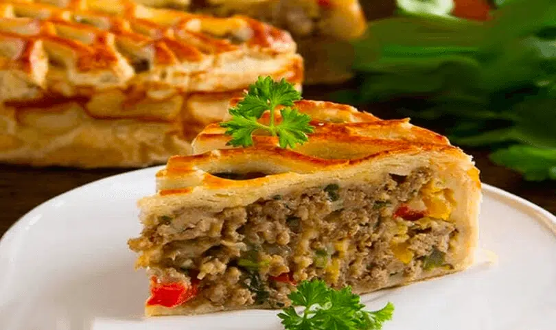 Tourte Croustillante à la Viande Hachée