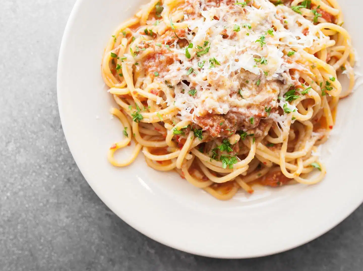Spaghetti à la Bolognaise