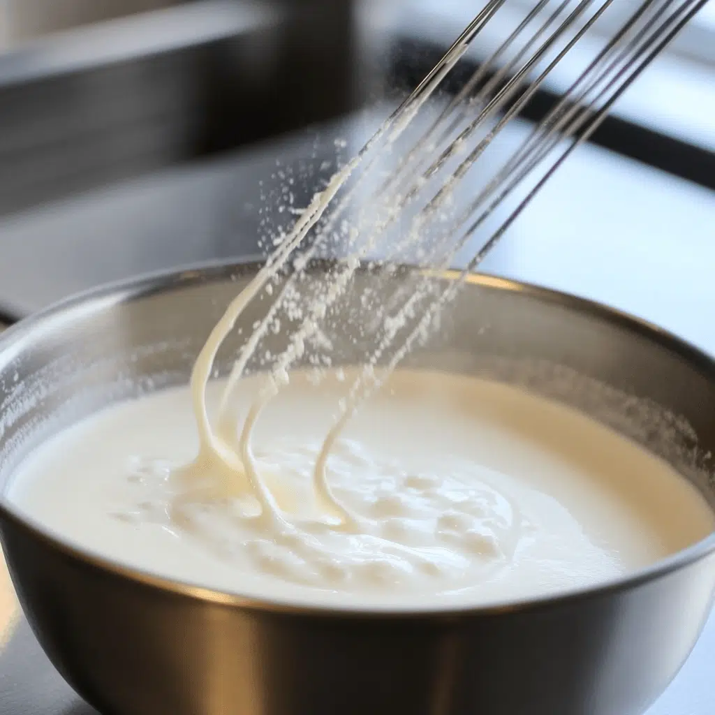 Dressage du riz au lait avec caramel beurre salé