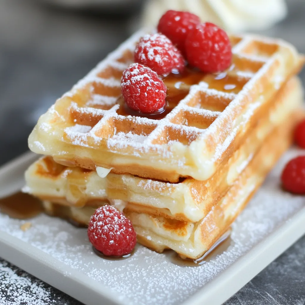 Gaufres Maison : La Recette Irrésistible en 5 Étapes Simples