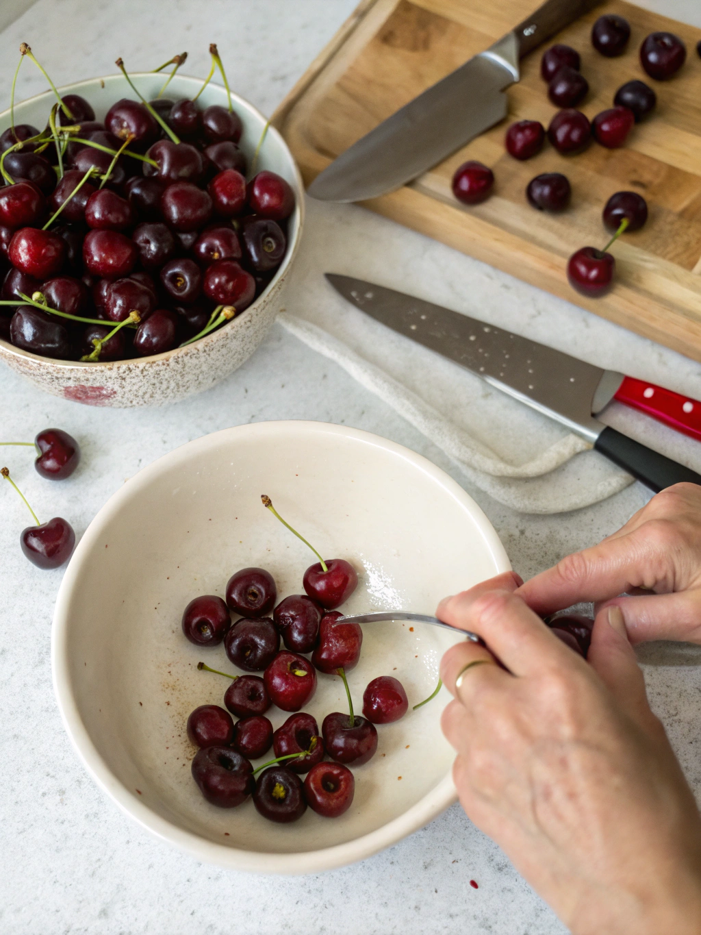 comment-preparer clafoutis cerises noires Recette facile