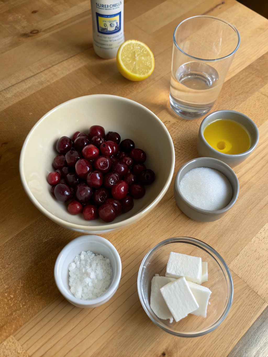 Ingrédients cerise diabétique Recette facile