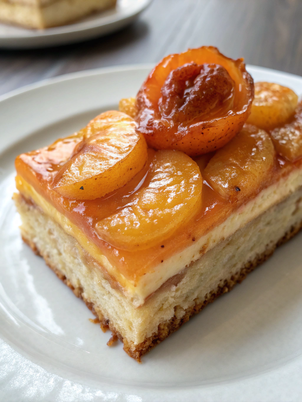Découvrez notre dessert abricot diabétique, une compotée d’abricots fondants au fromage blanc, légère et sans sucre ajouté, servie en verrine fraîche.