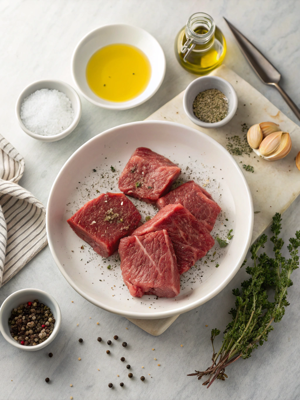 comment-preparer faux filet boeuf Recette facile