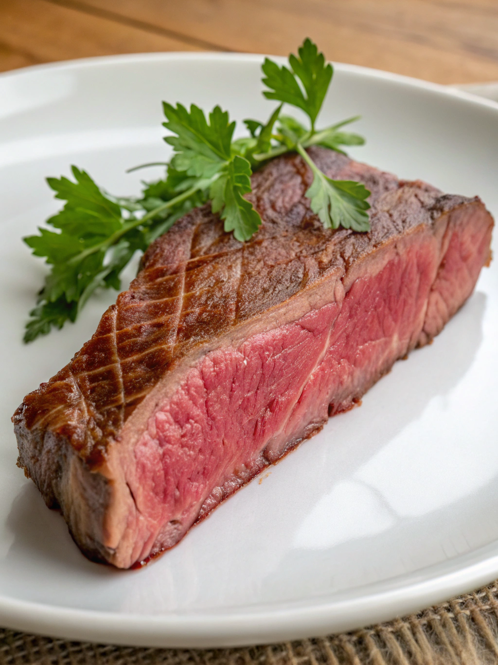 Découvrez comment réussir un faux filet boeuf tendre et savoureux, grillé à la poêle avec beurre, ail et thym pour un repas simple et réconfortant.