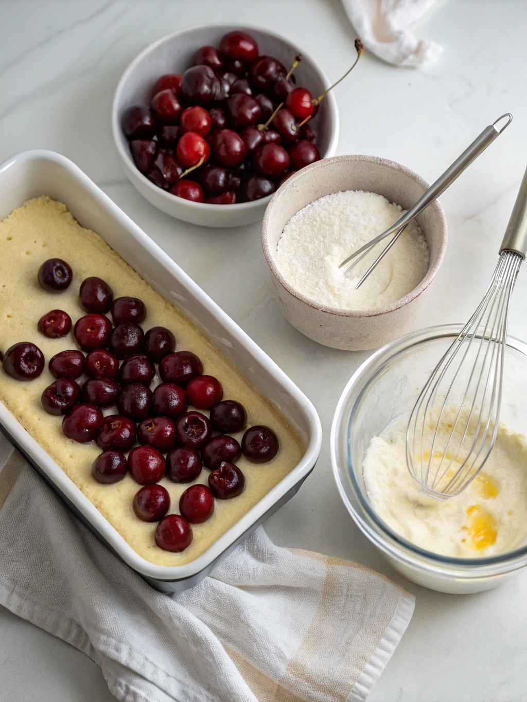 comment-preparer clafoutis cerises noires Recette facile