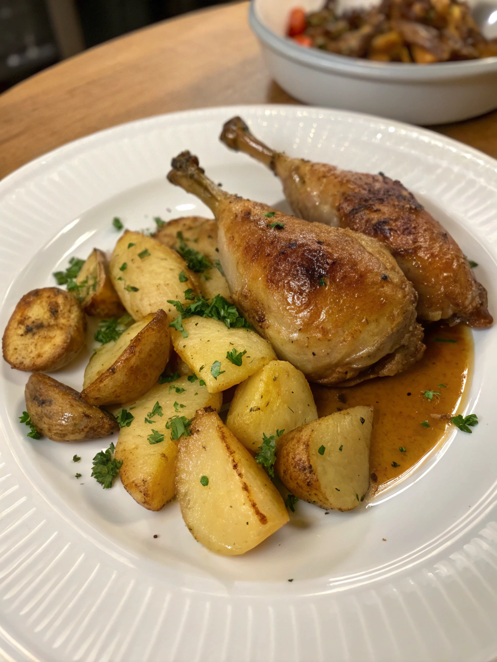 Comment servir confit canard sarladaises Recette facile