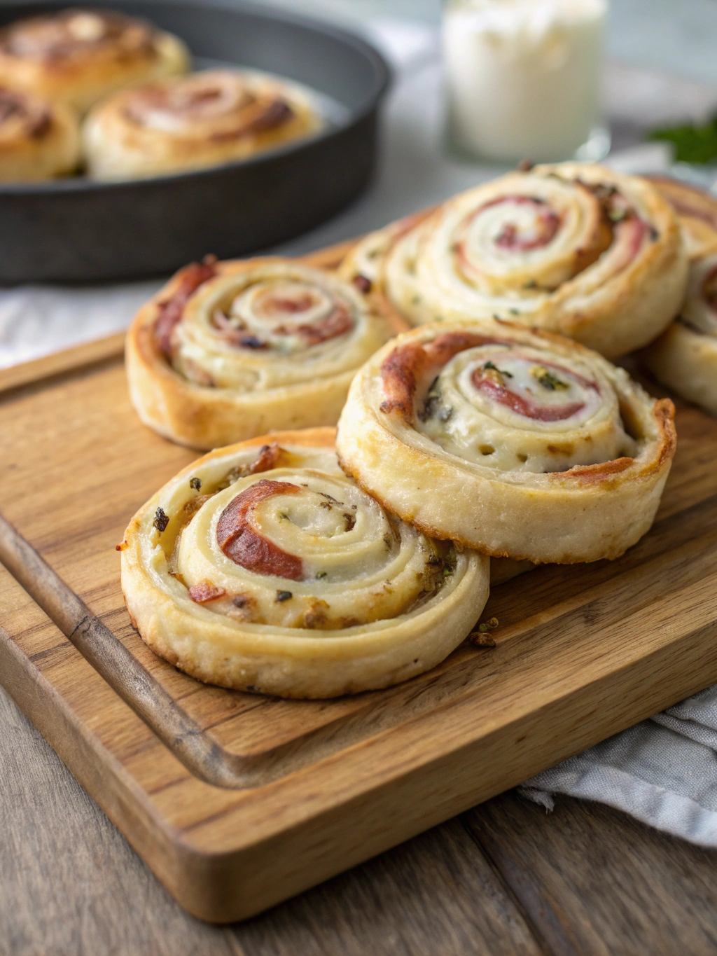 Découvrez notre recette d’escargots jambon fromage à base d’emmental, dorés au four pour un apéritif croustillant et savoureux rempli de fondant
