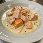 Découvrez cette recette saumonette à la poêle mijotée dans une sauce crémeuse , parfaite avec du riz ou des pommes de terre vapeur.