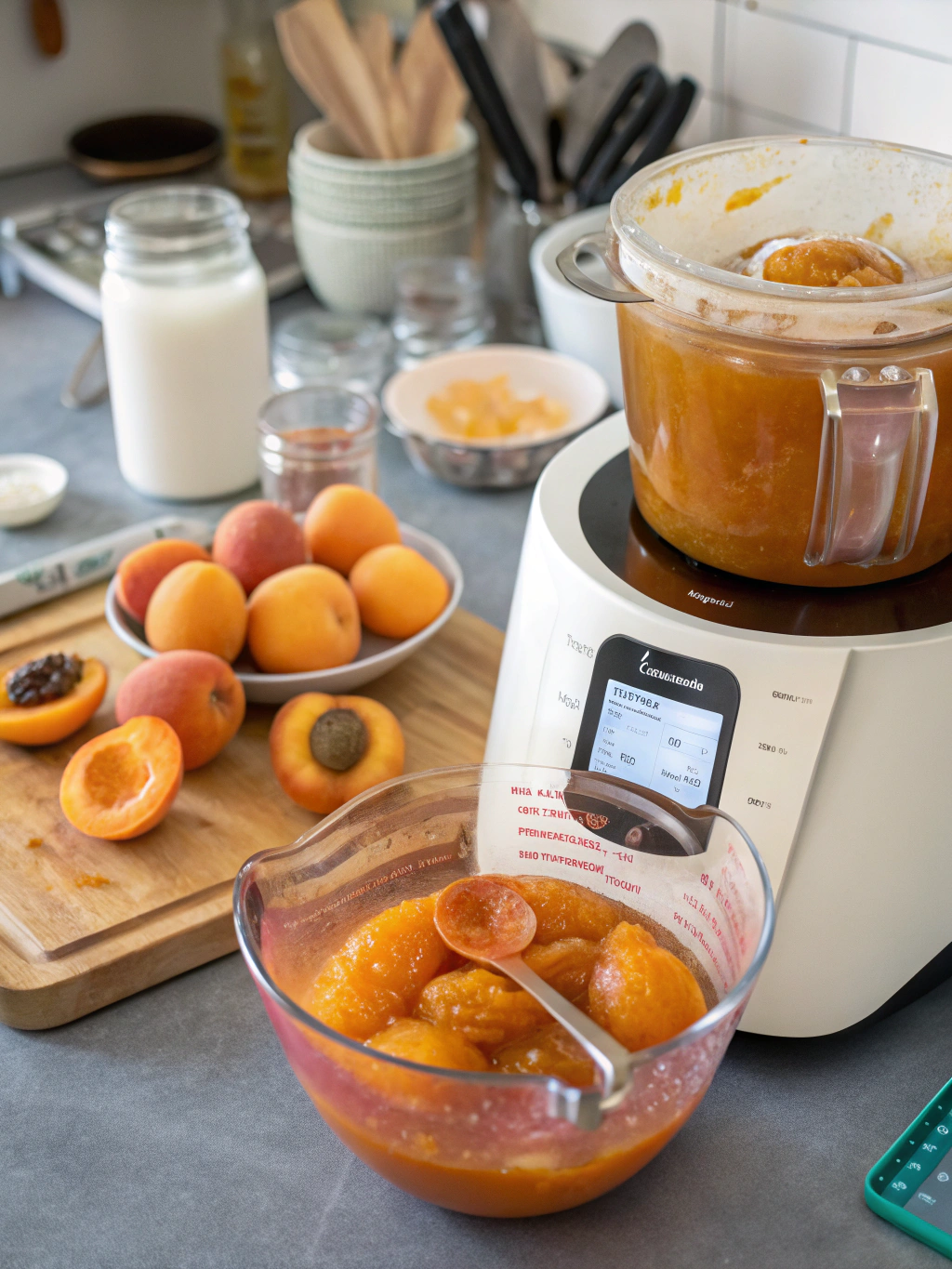 Préparez une délicieuse confiture abricot thermomix sans agar agar avec des fruits mûrs, mijotée doucement pour un goût d’été à tartiner toute l’année.