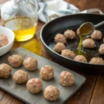 Savourez cette recette de boulette poulet sauce, mijotée dans une sauce crémeuse à la tomate, parfaite avec du riz ou des pâtes fraîches.