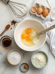 Découvrez ce gâteau éponge facile aux œufs, moelleux et doré, parfait servi nature ou garni de fruits pour un dessert léger et savoureux.