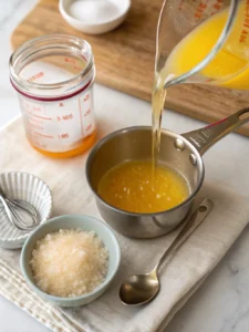 Préparez des gummies maison au jus de fruits, adoucis au miel et pris au frais dans des moules pour un encas naturellement savoureux