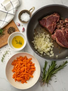 Savourez ce délicieux pâté berger à base d'épaule d'agneau, gratiné au four dans une pâte brisée croustillante et dorée à souhait