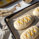 Découvrez notre recette de pain turc moelleux à base de farine de blé, doré au jaune d’œuf et parfait servi tiède en accompagnement ou en sandwich.