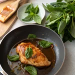 Savourez ce poulet thai basilic sauté avec ail et piment, enveloppé d'une sauce parfumée et servi avec du riz jasmin bien chaud.